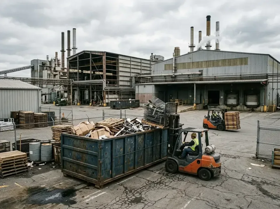 industrial-factory-scrap-conta-003 — frequently asked questions, Cheap Roll-off Dumpster Rentals in Clarksville, IN